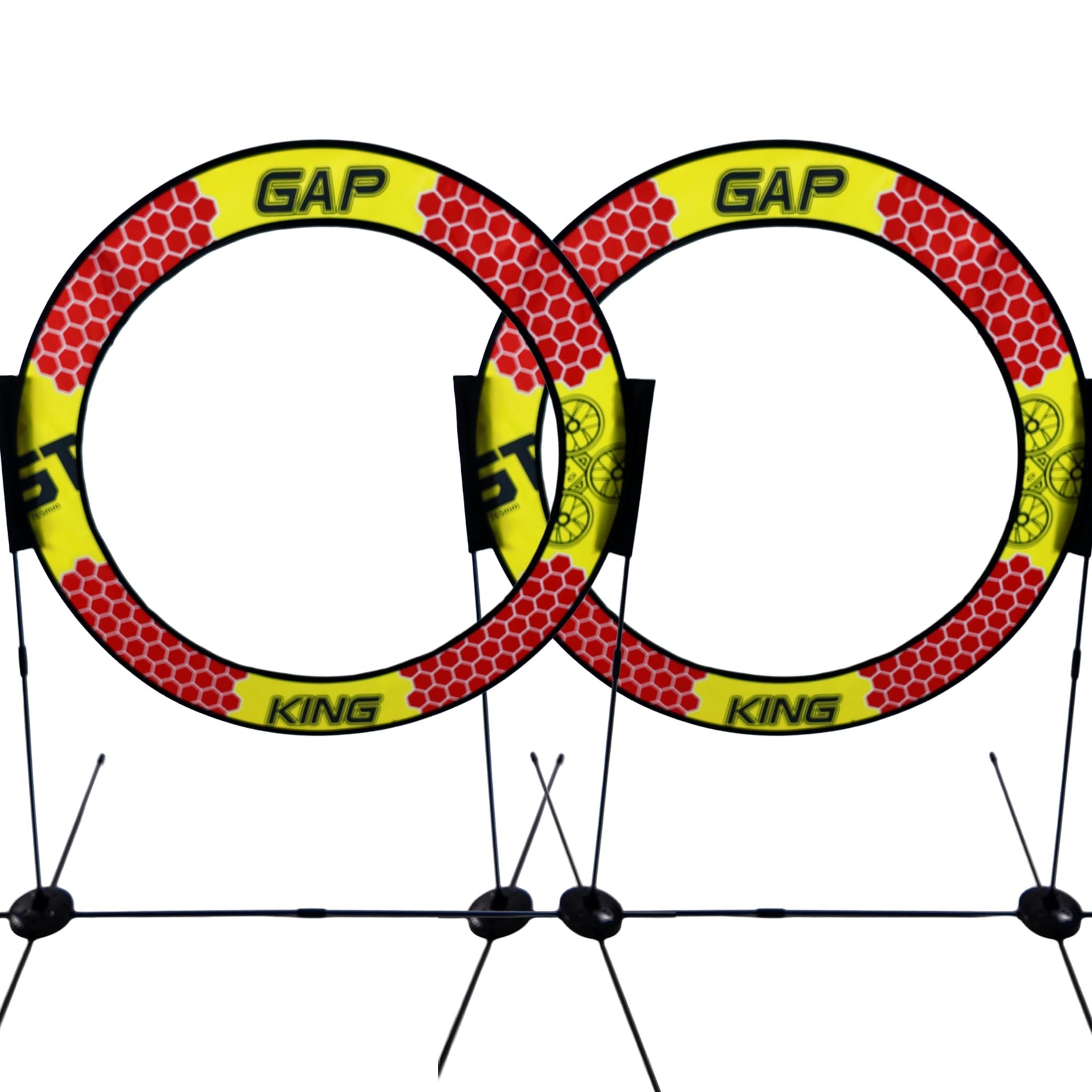 Drone Obstacle Course Kit, Perfect for Competition FPV Racing of drones or RC aircraft Game Loop Gate Set